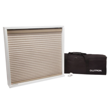 Demo de persiana Lutron / portátil, ideal para realizar presentaciones con sus clientes. Demo de persiana Lutron / portátil, ideal para realizar presentaciones con sus clientes.