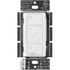 (Caseta Wireless) Atenuador, aumenta/disminuye intensidad de Iluminación, requiere cable neutro. 250W LED /1000 INC/HAL (Caseta Wireless) Atenuador, aumenta/disminuye intensidad de Iluminación, requiere cable neutro. 250W LED /1000 INC/HAL