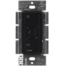 (Caseta Wireless) Control de velocidad inalámbrico para ventilador de techo, un solo polo.