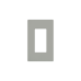 Tapa Color Gris para interruptor o dimmer Lutron, 1 gang, limpio y moderno