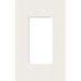 Placa de pared 1 espacio, para atenuador (dimmer), apagador ó control remoto inalámbrico LUTRON.