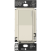 Placa de pared 1 espacio, para atenuador (dimmer), apagador ó control remoto inalámbrico LUTRON.