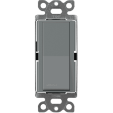 Interruptor Claro, 3 Hilos, 15A, Color Gris Interruptor Claro, 3 Hilos, 15A, Color Gris