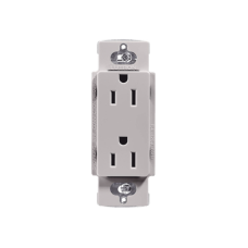 Tomacorriente 125V 15A resistente a manipulaciones.