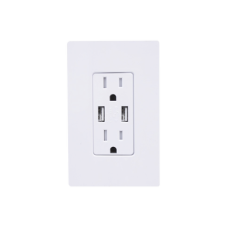 TOMACORRIENTE 15 AMP CONECTOR USB TOMACORRIENTE 15 AMP CONECTOR USB