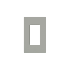 Tapa Color Gris para interruptor o dimmer Lutron, 1 gang, limpio y moderno