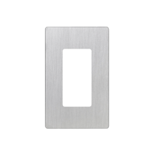 Tapa Color Metálico para interruptor o dimmer Lutron, 1 gang, limpio y moderno
