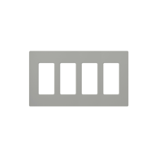 PLACA DE PARED COLOR GRIS, 4 ESPACIOS PLACA DE PARED COLOR GRIS, 4 ESPACIOS