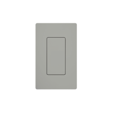 Tapa ciega color gris.