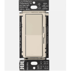 (Caseta Wireless) Atenuador de pared. Aumenta/Disminuye Intensidad de Iluminación. No requiere cable neutro. 150W LED / 600W INC/HAL (Caseta Wireless) Atenuador de pared. Aumenta/Disminuye Intensidad de Iluminación. No requiere cable neutro. 150W LED / 600W INC/HAL