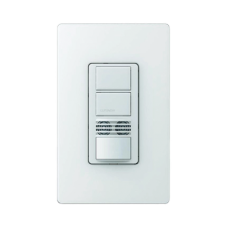 Interruptor con Sensor de Ocupación, Doble Tecnología Para Detección de Movimiento, Color Blanco Interruptor con Sensor de Ocupación, Doble Tecnología Para Detección de Movimiento, Color Blanco