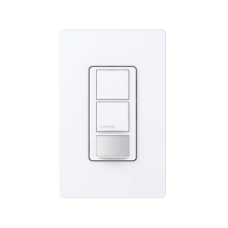 (XCT) Apagador doble con sensor de presencia, ideal para salas de entretenimiento, conferencia, etc.