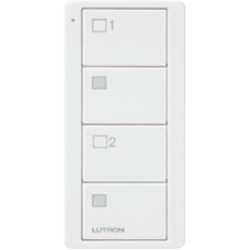 Control remoto PICO inalámbrico con 4 botones encender/apagar grupo/escenas, complemente con un atenuador o switch on/off Control remoto PICO inalámbrico con 4 botones encender/apagar grupo/escenas, complemente con un atenuador o switch on/off