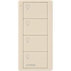 Control inalambrico Pico, 4 botones, ideal para generar 3 escenas y un apagado Control inalambrico Pico, 4 botones, ideal para generar 3 escenas y un apagado