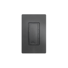 Atenuador (dimmer) un solo polo/multilocación 120VCA/600W (INC/MLV/HAL) o 150W (CFL/LED), apaga, enciende y atenúa iluminación.color negro Atenuador (dimmer) un solo polo/multilocación 120VCA/600W (INC/MLV/HAL) o 150W (CFL/LED), apaga, enciende y atenúa iluminación.color negro