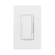 Atenuador (dimmer) un solo polo / multilocacion 120V /INC 1000W / 800W MLV, color blanco No requiere neutro. Atenuador (dimmer) un solo polo / multilocacion 120V /INC 1000W / 800W MLV, color blanco No requiere neutro.