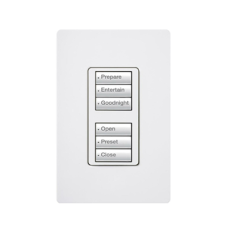 Botonera con 6 botones, 3 para switch on/off y 3 para atenuadores (dimmer). Botonera con 6 botones, 3 para switch on/off y 3 para atenuadores (dimmer).