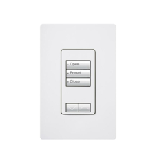 Teclado seetouch 3 botones, 2 botones subir/bajar, programe escenas diferentes en cada botón.