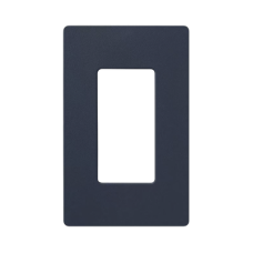 Tapa Color Deep Sea para interruptor o dimmer Lutron, 1 gang, limpio y moderno