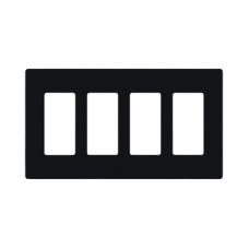 PLACA DE PARED 4 ESPACIOS