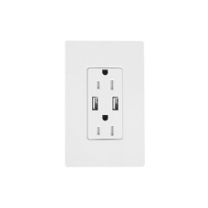 Receptáculo 15 A con puerto USB Receptáculo 15 A con puerto USB