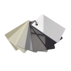 Muestrario, de colores con acabados Gloss/Brilloso para los atenuadores, teclados, interruptores y accesorios LUTRON.