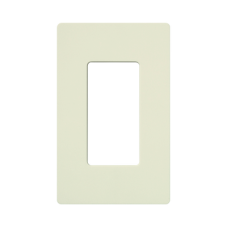Tapa Color Biscuit para interruptor o dimmer Lutron, 1 gang, limpio y moderno