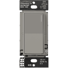 (RadioRa3) Apagador On/Off sunnata color cobblestone, 8A de iluminación, 5.8A Motor