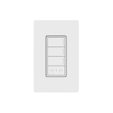 (RadioRa3) Botonera Sunnata Blanco 3 escenas y 2 botones subir/bajar para Radio RA3, programe escenas diferentes en cada botón.