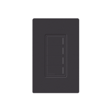 (RadioRa3) Botonera Sunnata Negro 3 escenas y 2 botones subir/bajar para Radio RA3, programe escenas diferentes en cada botón.