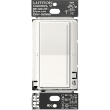 (RadioRa3) Atenuador táctil Sunnata Dimmer PRO color brilliant white, requiere cable neutro / soporta 250W LED