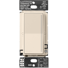 (RadioRa3) Atenuador táctil Sunnata Dimmer PRO color light almond, requiere cable neutro / soporta 250W LED
