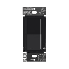 (RadioRa3) Atenuador táctil Sunnata Dimmer PRO color negro satin, requiere cable neutro / soporta 250W LED