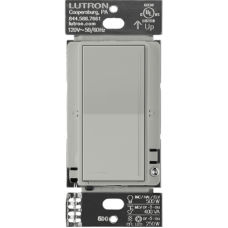 (RadioRa3) )Atenuador (dimmer) Auxiliar de pared, compañero de atenuadores multilocación. Usar en 3 vías o escalera.