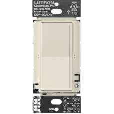 (RadioRa3) )Atenuador (dimmer) Auxiliar de pared, compañero de atenuadores multilocación. Usar en 3 vías o escalera.