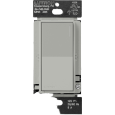 (RadioRA3) Apagador Auxiliar de pared, compañero de apagadores multilocación. Usar en 3 vías o escalera. Color blanco.