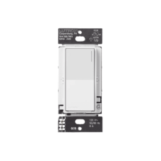 (RadioRA3) Apagador Auxiliar de pared, compañero de apagadores multilocación. Usar en 3 vías o escalera. Color blanco.