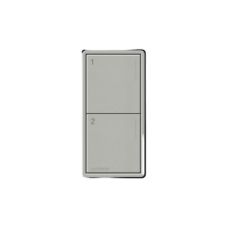 (RadioRa3) Botonera Sunnata Negro 2 escenas para Radio RA3, programe escenas diferentes en cada botón.