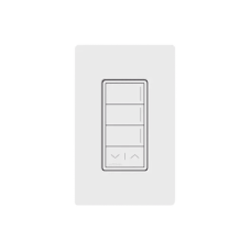 (RadioRa3) Botonera Sunnata Blanco 3 escenas y 2 botones subir/bajar para Radio RA3, programe escenas diferentes en cada botón.