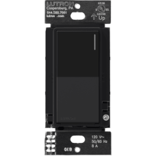 (RadioRa3) Apagador Sunnata color blanco para linea Radio Ra3, 8A de iluminacion, 5.8A Motor