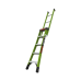 Escalera de Tijera 3 en 1 de 1.5 Metros, Fibra de Vidrio (SKU13906-001). Hecha en E.U.A. (Versión 2.0)
