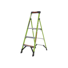 Escalera de Aluminio + Fibra de Vidrio de 1.5m con Soporte para Herramienta. !La Más Liviana del Mundo! (SKU 15365-001).