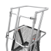 Escalera de Fibra de Vidrio  con Jaula de 8'-14' (2.44 - 4.27 m). Con Ajuste en Ruedas (RATCHET™ Leveler) (SKU:18515-817).