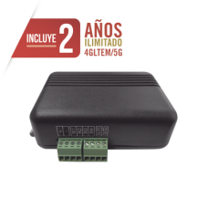 Controlador 4GLTEM / 4 ENTRADAS Y 2 SALIDAS / 2 AÑOS ILIMITADOS INCLUIDOS / Activacion Remota /Notificacion PUSH e EMAIL / APP SIN COSTO / Soporte para Reporte a Central de Alarma
