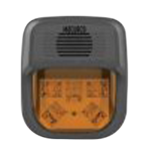 Sirena Estrobo Color Ambar Para Paneles y Detectores Macurco Sirena Estrobo Color Ambar Para Paneles y Detectores Macurco