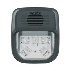 Sirena Estrobo Transparente Para Paneles y Detectores Macurco Sirena Estrobo Transparente Para Paneles y Detectores Macurco