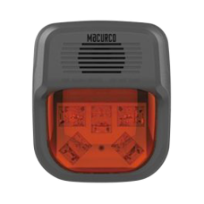 Sirena Estrobo Rojo Para Paneles y Detectores Macurco Sirena Estrobo Rojo Para Paneles y Detectores Macurco