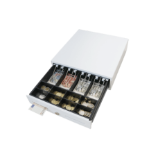 Cajón de Dinero / Organizador de Efectivo / Compartimentos para Billetes y Monedas / Clips Metálicos de Sujeción / Ranura de Inserción / Uso en Puntos de Venta Cajón de Dinero / Organizador de Efectivo / Compartimentos para Billetes y Monedas / Clips Metálicos de Sujeción / Ranura de Inserción / Uso en Puntos de Venta