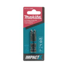 Punta phillips # 2 de 2” (51mm) impact-x punta ph2, blister con 2 piezas.