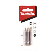 Punta plana para atornillar de 4-5 x 50 mm forma “E”, zanco tipo hexagonal de 1/4